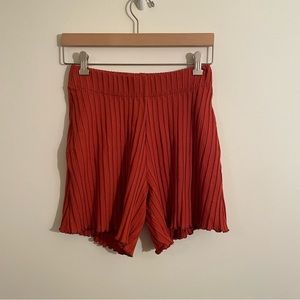 Simon Miller Sutton High Rise Rib-knit shorts